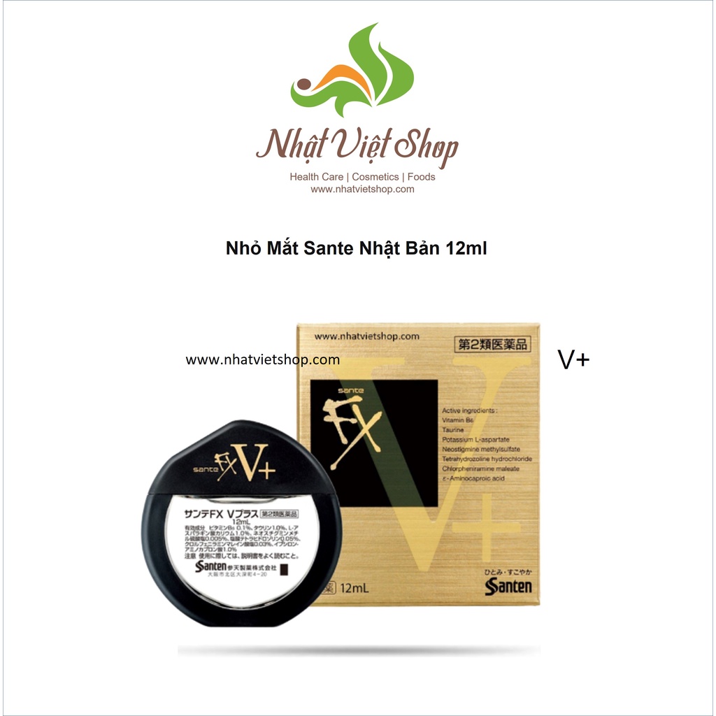 Nước Nhỏ Mắt Nhật 12ml