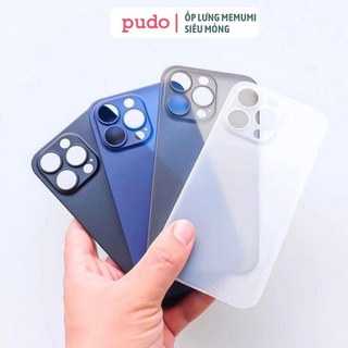 Ốp lưng memumi siêu mỏng 0.3mm cho iphone 13, 13 pro, 13 pro max, 12, 12 pro, 12 pro max, 11, 11 pro, 11 pro max, xs max