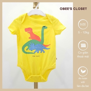 Bodysuit Body chip ngắn tay cho bé Bodysuit cánh tiên Obee's Closet từ 5 - 12kg