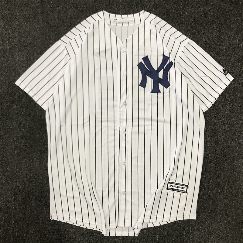 Áo Khoác Bóng Chày Mlb Yankees Dáng Rộng Phong Cách Hip Hop Cá Tính