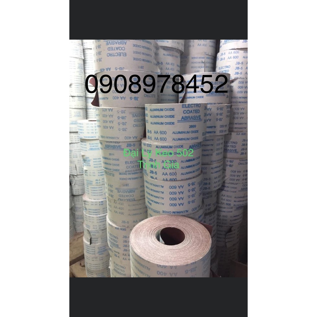 45 Mét/ Cuộn Giấy Nhám Vải JB5