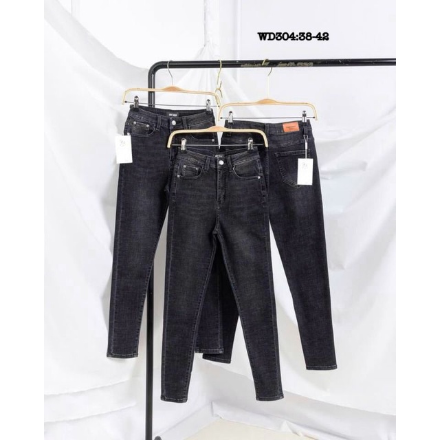 Quần jean xám trơn  bigsize 55 đến 95 ký