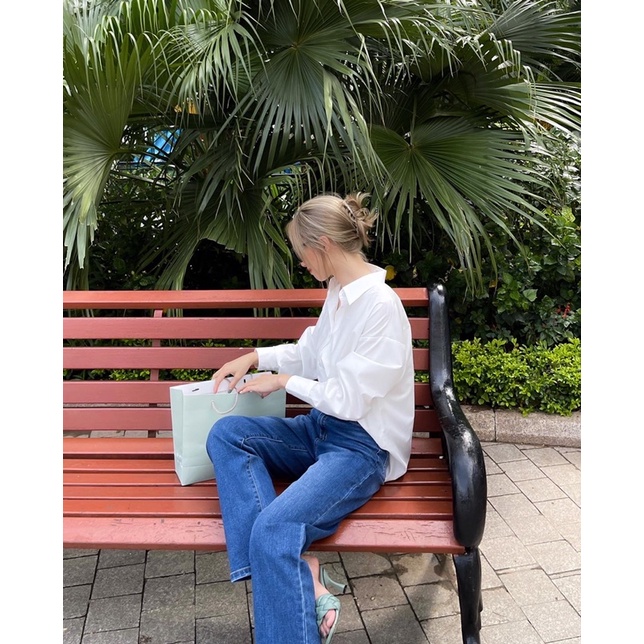 ZIEL Áo sơ mi nữ nhiều màu oversize | Regular Shirt