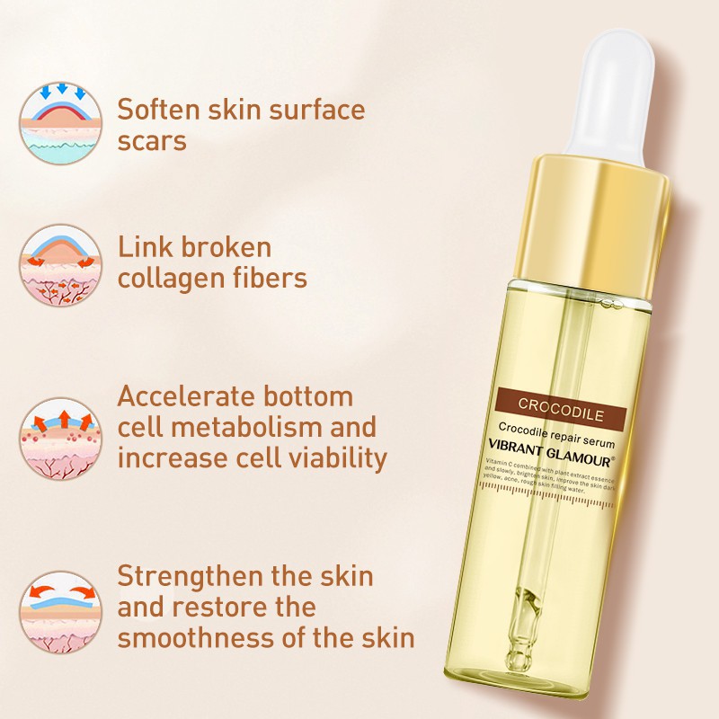 Serum Xóa Sẹo Mụn VIBRANT GLAMOUR Giảm Đốm Loại Bỏ Vết Rạn/Nếp Nhăn Làm Trắng Thu Nhỏ Lỗ Chân Lông 15ml | BigBuy360 - bigbuy360.vn