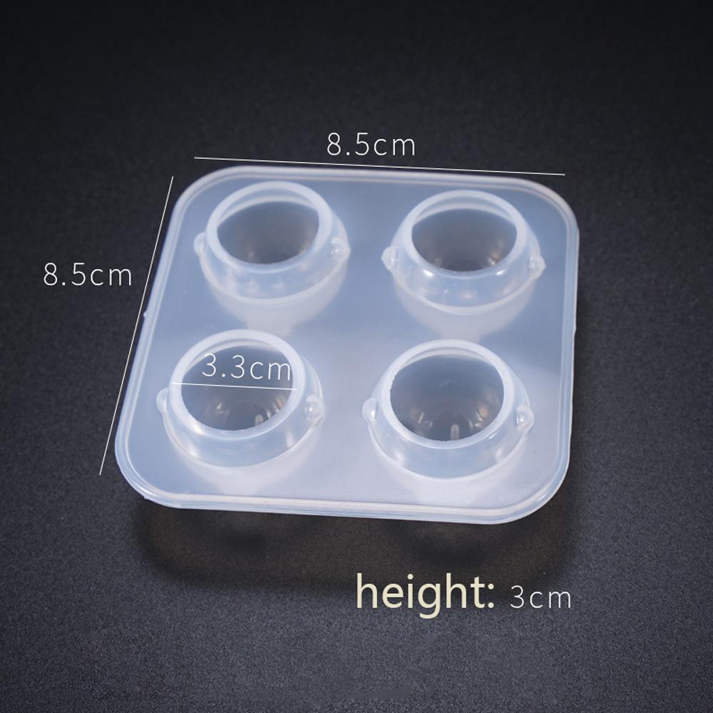 MOCHO Khuôn Silicone Làm Trang Sức Hình Tròn