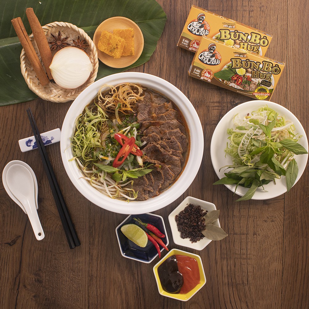 Combo 12 hộp Bún Bò Huế Ông Chà Và