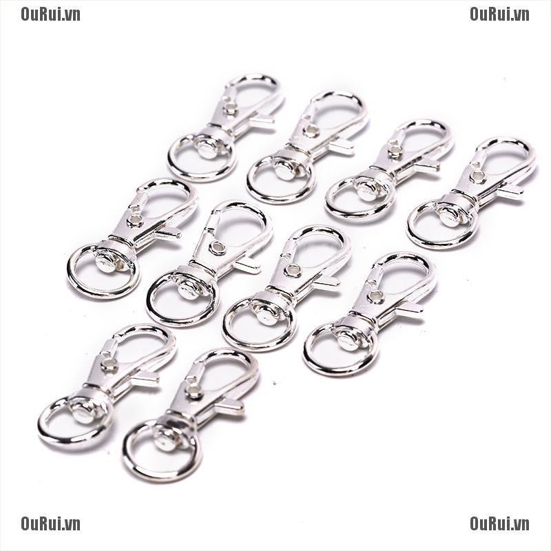 (FCC) Bộ 10 Móc Khóa Hình Cua DIY