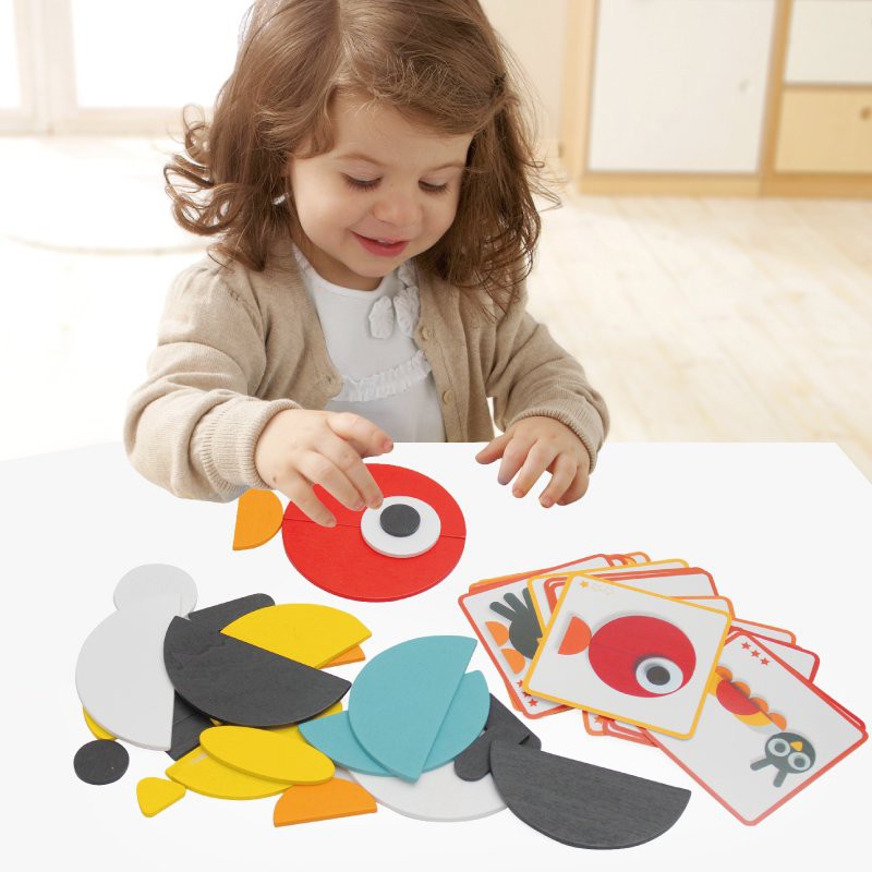 Đồ chơi ghép hình Montessori Fun Board