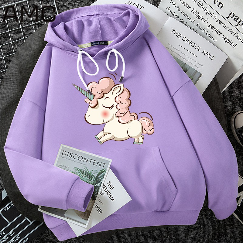 Áo hoodie ngựa lông xoăn HARI1120