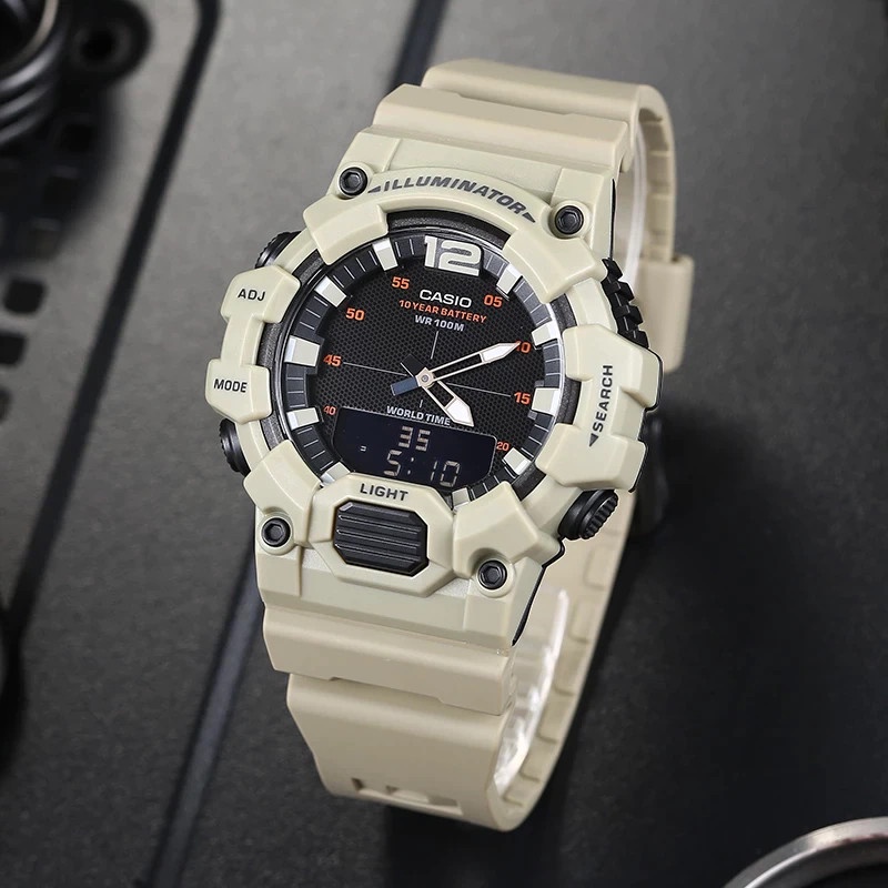 Đồng Hồ Nam Casio Dây Nhựa Trẻ Trung HDC-700-3A3VDF Chính Hãng