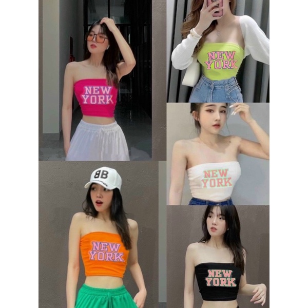 ÁO THUN ỐNG CHỮ NEW YORK TÔN VÒNG 1 MS70146
