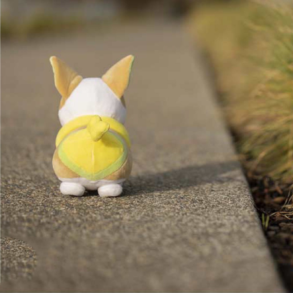 GẤU BÔNG POKEMON CHÓ CORGI WANPACHI  20CM HÀNG CHÍNH HÃNG POKEMON MỚI 100% ĐẸP TỪNG CM