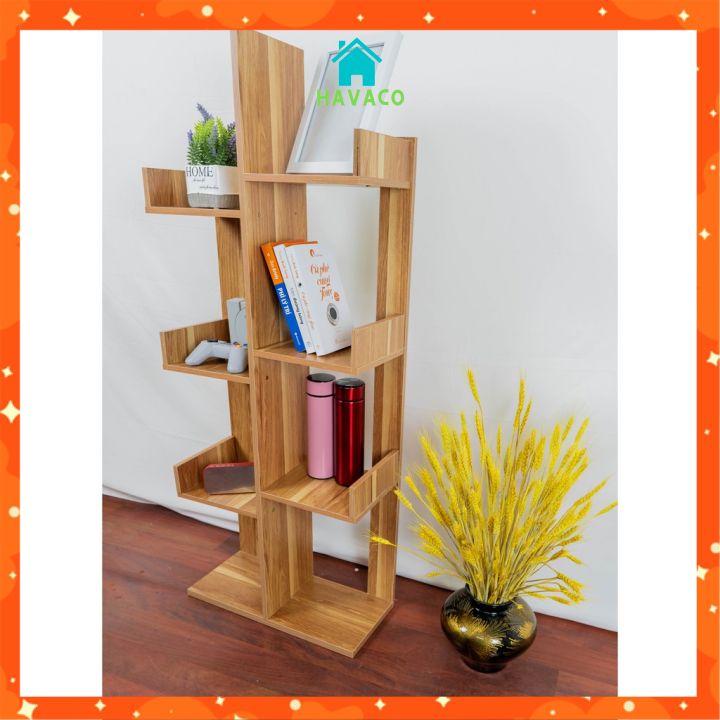 Kệ Sách Xương Rồng 8 Ngăn Tiện Lợi - Kệ Sách Xương Rồng 8 Ngăn Hình Cây Siêu Đẹp Trang Trí Văn Phòng, Bàn Làm Việc