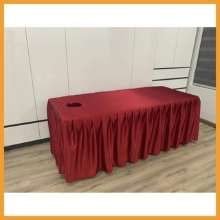 [Hàng chất loại 1] Drap/ ga phi lụa spa, giường gội đầu may đo theo kích thước
