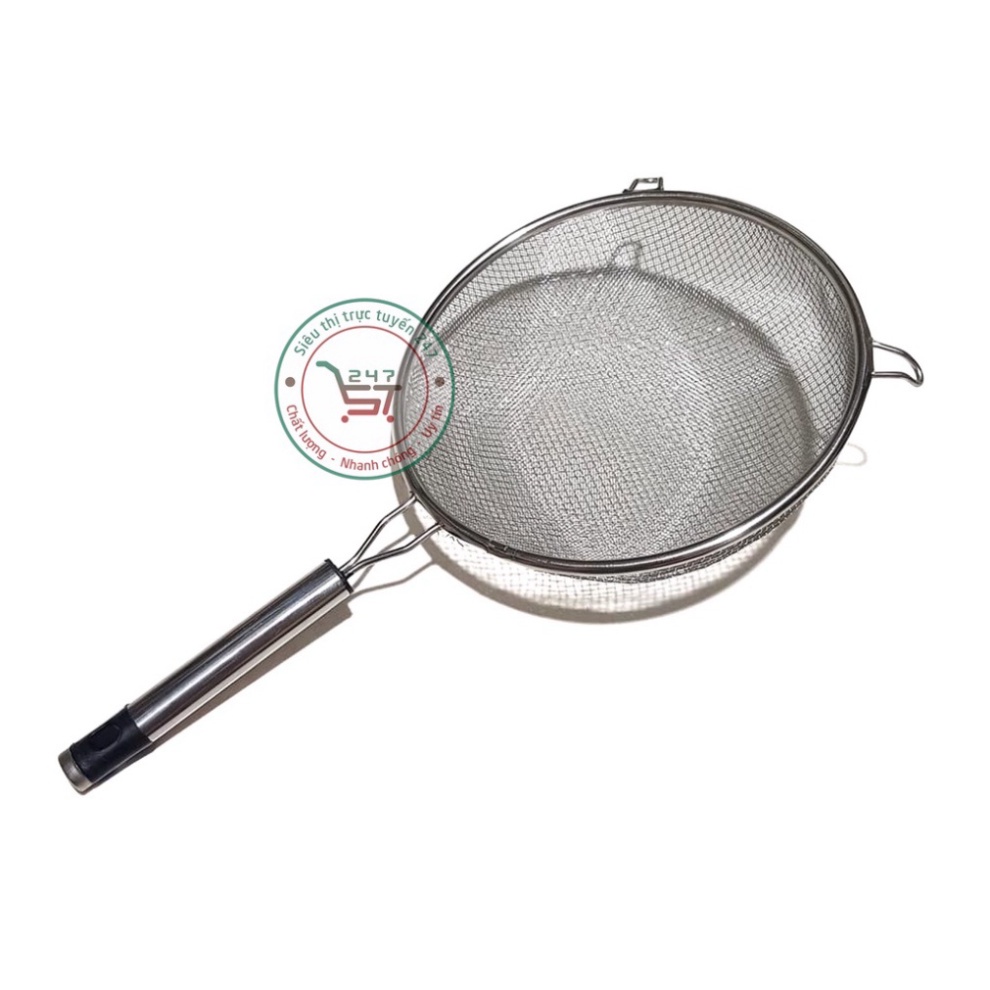 Rây lọc inox 19 cm siêu bền giá rẻ lọc siêu mịn sử dụng tiện ích trong gia đình