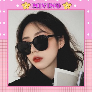 Kính mát Mivino kính râm nữ gọng tròn thời trang KM22