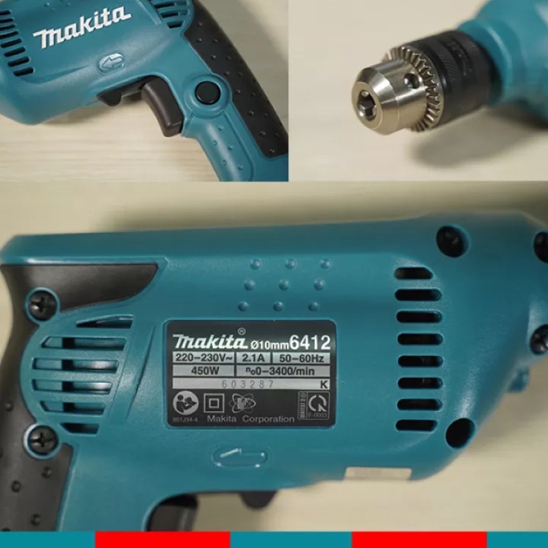 MÁY KHOAN ĐỘNG LỰC 450W 6412 MAKITA