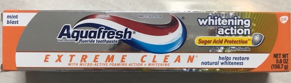 [ Chính Hãng ] KEM ĐÁNH RĂNG AQUAFRESH 158.7g