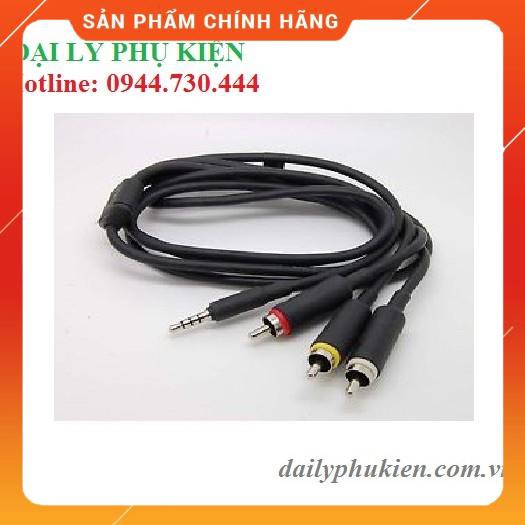 Dây loa 3.5 sang 3 đầu AV 1.5m tốt dailyphukien