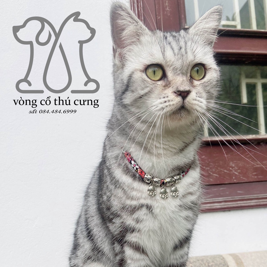 3 con mèo,vòng cổ cho mèo,chó,trang sức thú cưng từ 0,5 đến 10kg