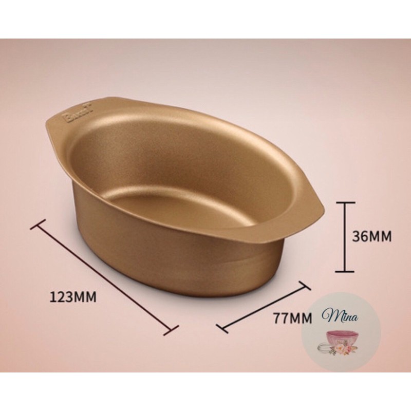 Khuôn Oval Mini Bakest