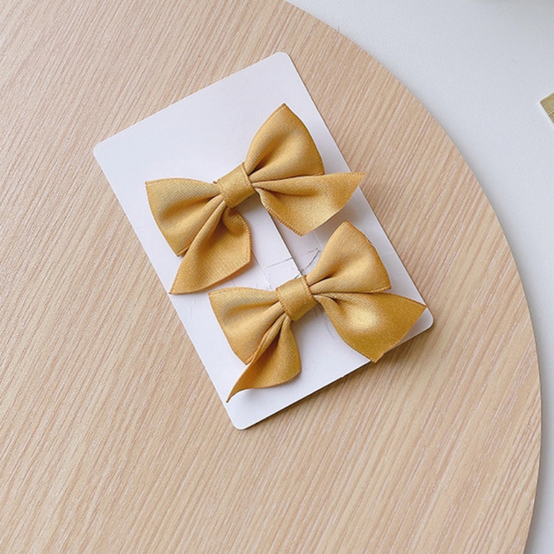 Combo 2 Kẹp Tóc Hình Nơ Xinh Xắn Đáng Yêu - Nhiều Mẫu, Nhiều Mầu