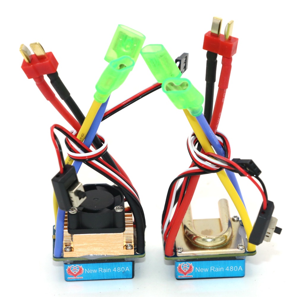 Bộ Điều Khiển Tốc Độ ESC 320A 480A ESC 5V 3A Cho Xe Ô Tô Điều Khiển Từ Xa 1/10