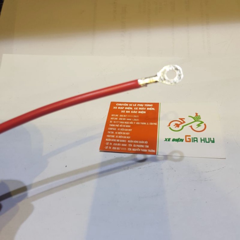 Dây Nối Bình Ắc Quy Xe Đạp Điện HUY XE ĐẠP ĐIỆN