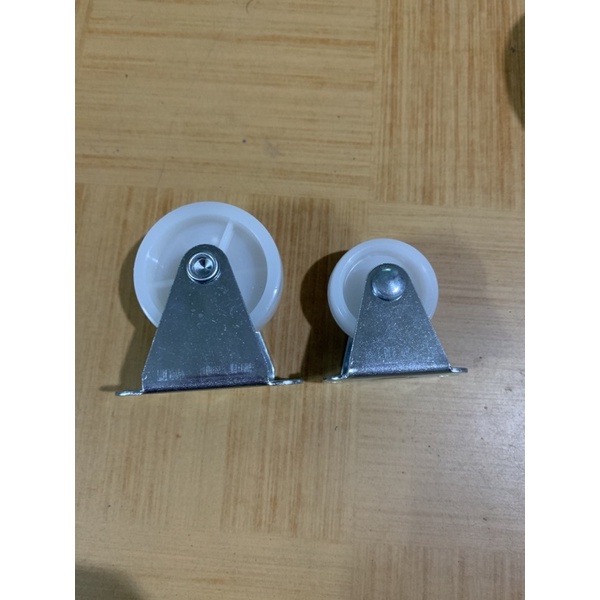 Bánh xe 3- 4 cm lắp ngăn kéo giường, bánh xe cố định một chiều