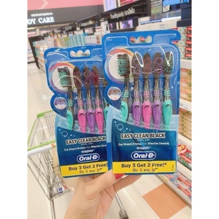 Bàn chải đánh răng Oral-B Thái Lan - Set 5 Cây