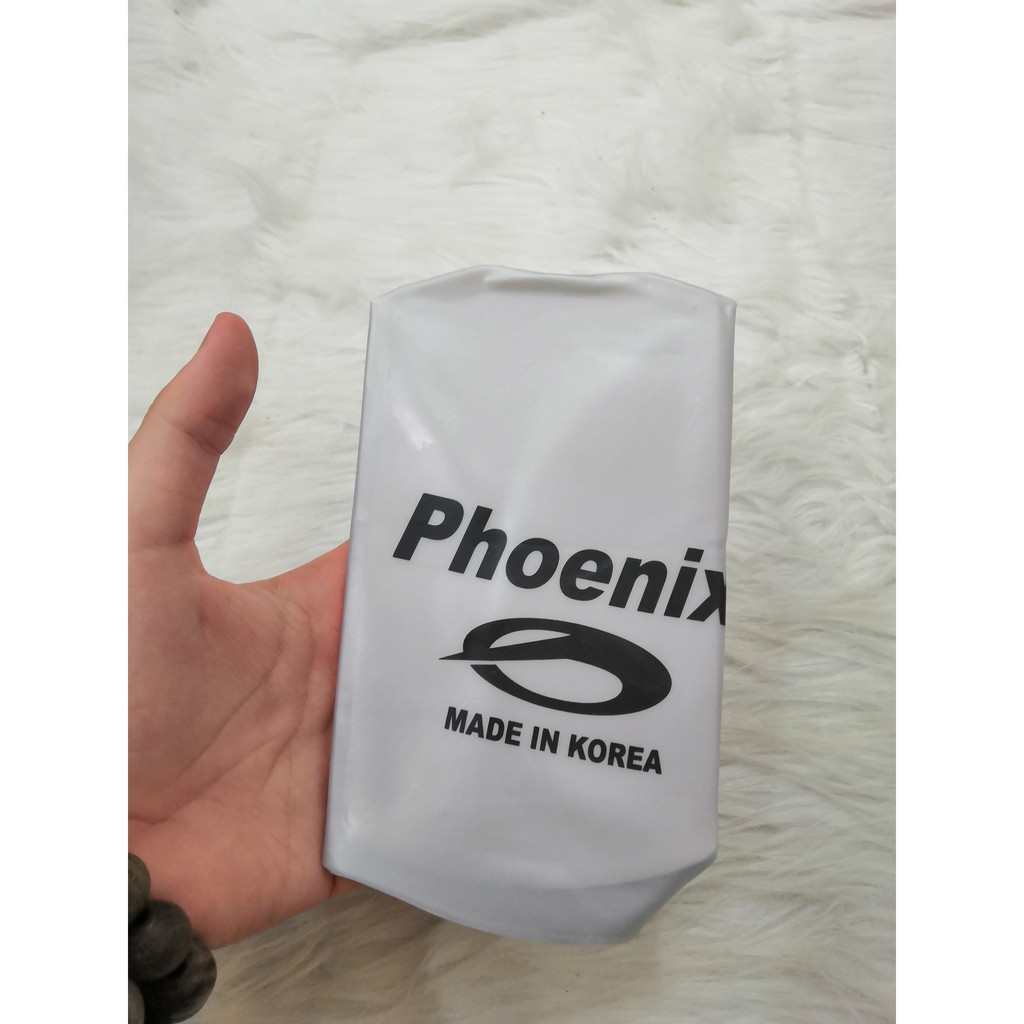 Mũ Bơi, Nón Bơi Người Lớn Trùm Tai Phoenix Nam Nữ [Free Ship] Chống Nước Thoát NướcTuyệt Đối Chất Liệu Silicon Cao Cấp