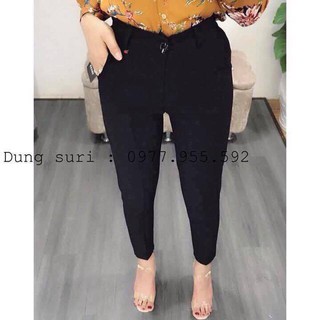 Quần vải nữ, quần baggy vải