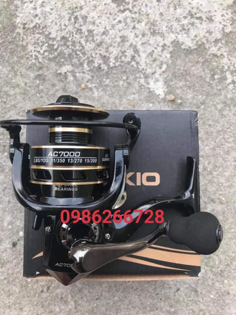 Máy Câu Cá Kim Loại DEUKIO AC 2000-7000
