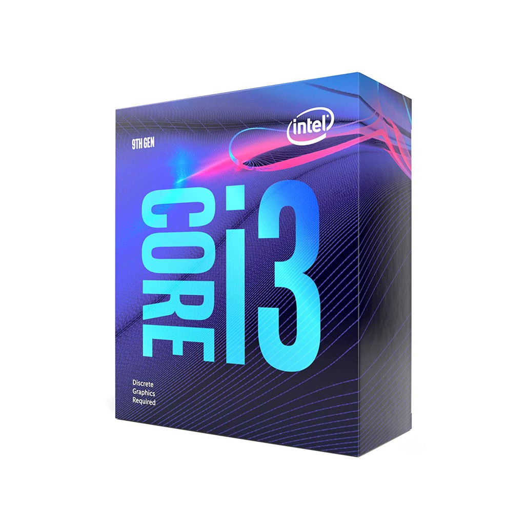 CPU Intel Core i3 9100F 4 Cores-4 Threads 3.6GHz 1151-v2 Box chính hãng (Không GPU) Mã 6N