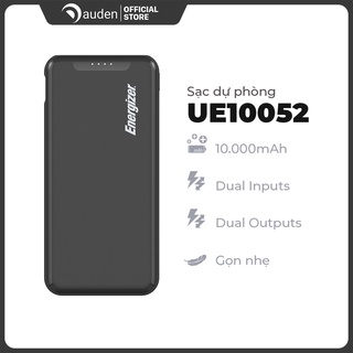 Sạc dự phòng Energizer 10,000mAh /3.7V Li-Polymer – UE10052