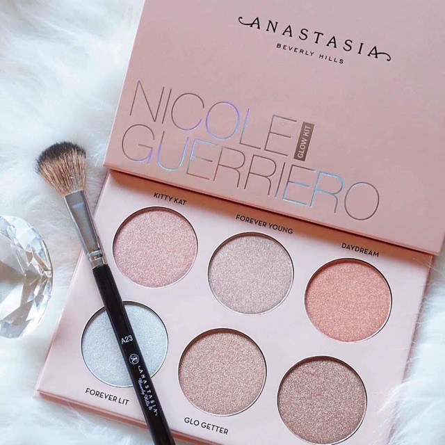 Anastasia Beverly Hills - Bảng Phấn Bắt Sáng 6 Màu Nicole Guerriero Glow Kit 4.5g