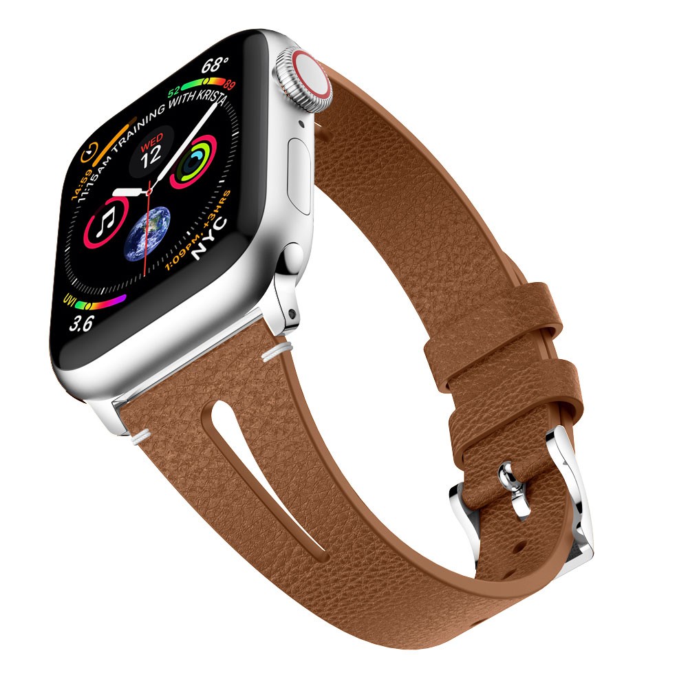 Dây da thay thế cho đồng hồ Apple Watch iWatch Series 5 4 3 2 1