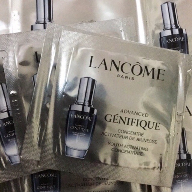 Combo 50 gói sample tinh chất trẻ hoá da lancome chính hãng