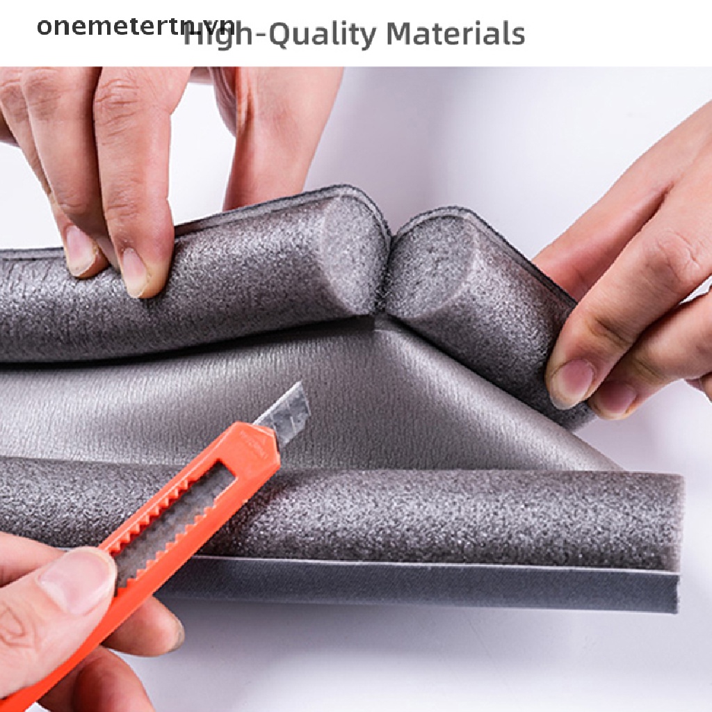 onemetertn  Flexible door bottom sealing strip sound proof noise reduction door stopper 93cm  VN