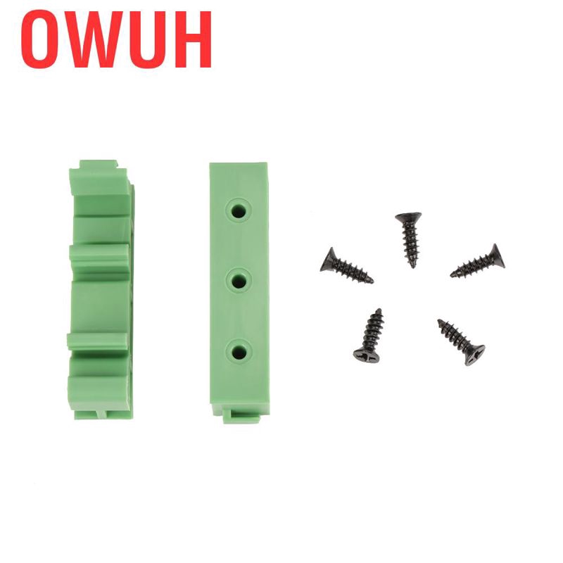 Owuh IDC20P 20Pin Male Header Breakout Board Terminal Block Connector PLC Interface with Bracket