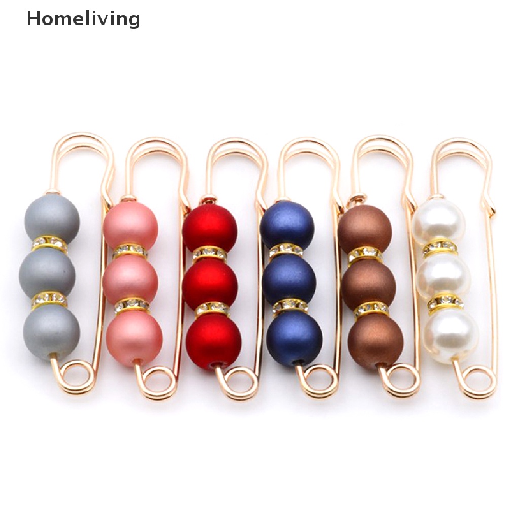 Ghim Cài Thắt Lưng Đính Hạt Ngọc Trai Giả Cỡ Lớn An Toàn