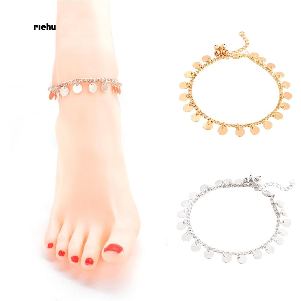 Lắc Chân Đính Chuông Phong Cách Boho Thời Trang Cho Nữ