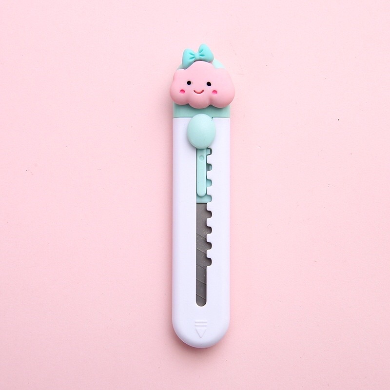 Dao rọc giấy an toàn  Kami gắn hình cute nhỏ gọn