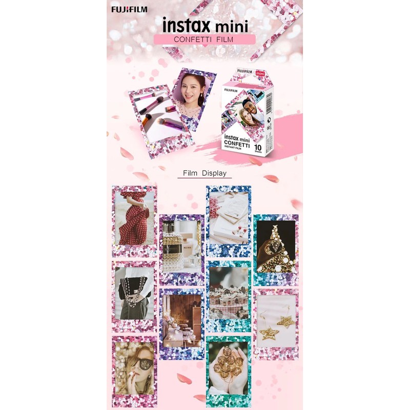 10 tấm Film instax mini các loại