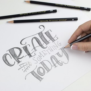 [DA ĐEN] Chì Phác Thảo Tombow Mono J