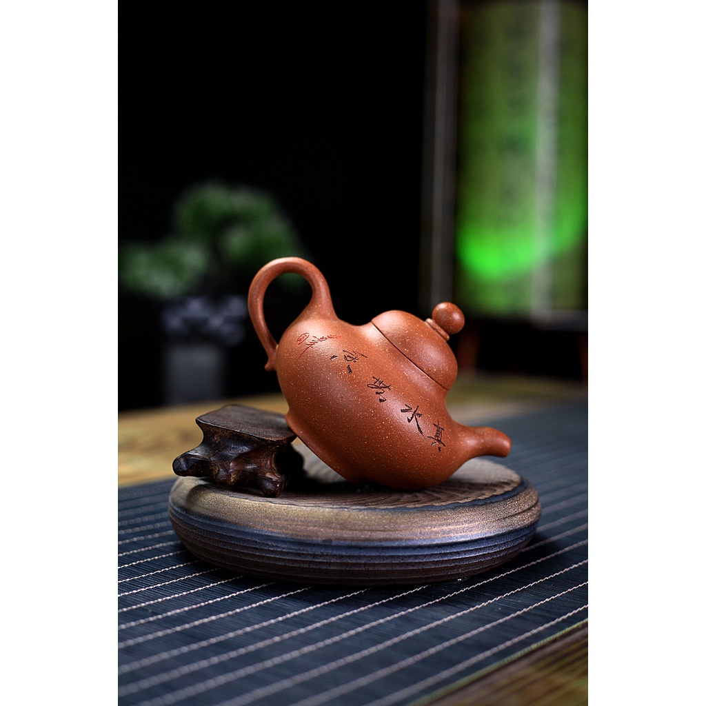 Ấm Tử Sa Nghi Hưng Hoa Anh 200 ml (Giáng Pha Nê)