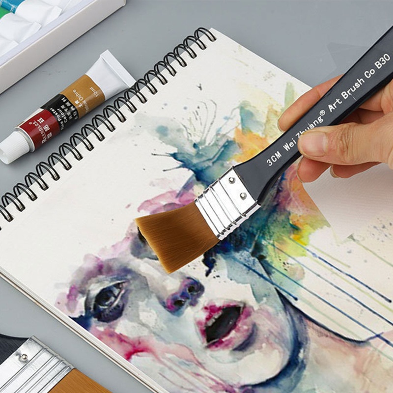 Cọ Vẽ Tranh Đầu Phẳng Chuyên Nghiệp 1 7X