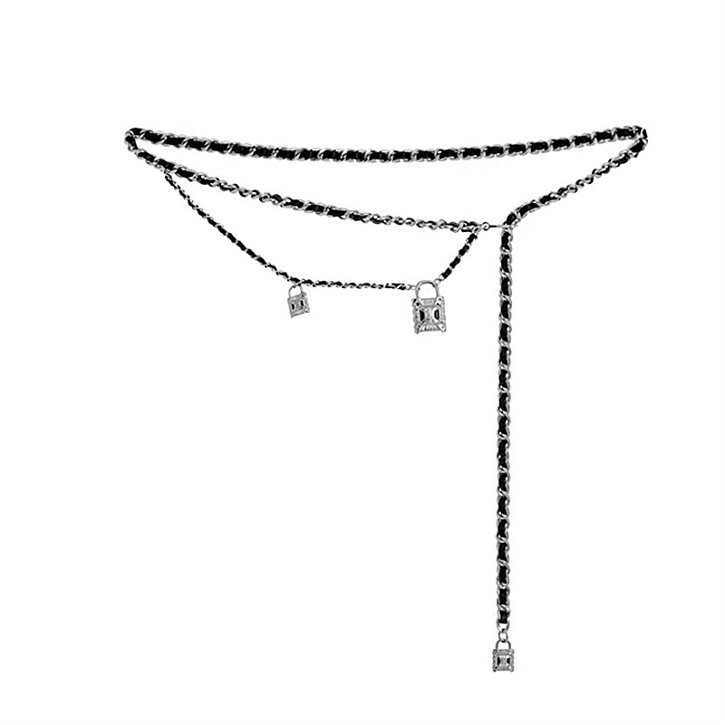 Dây Xích Đeo Thắt Lưng Bằng Kim Loại Phong Cách Hip Hop 19592