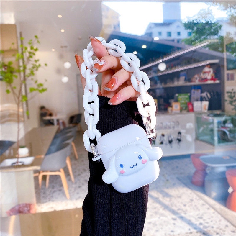 Vỏ bảo vệ thiết kế dễ thương thích hợp cho hộp sạc tai nghe Bluetooth Airpods1/ 2/ Pro3