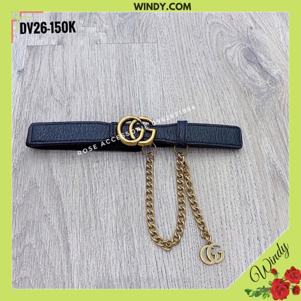 Đai Váy Nữ Cao Cấp Mặt Vàng Phong Cách Thời Trang WD566